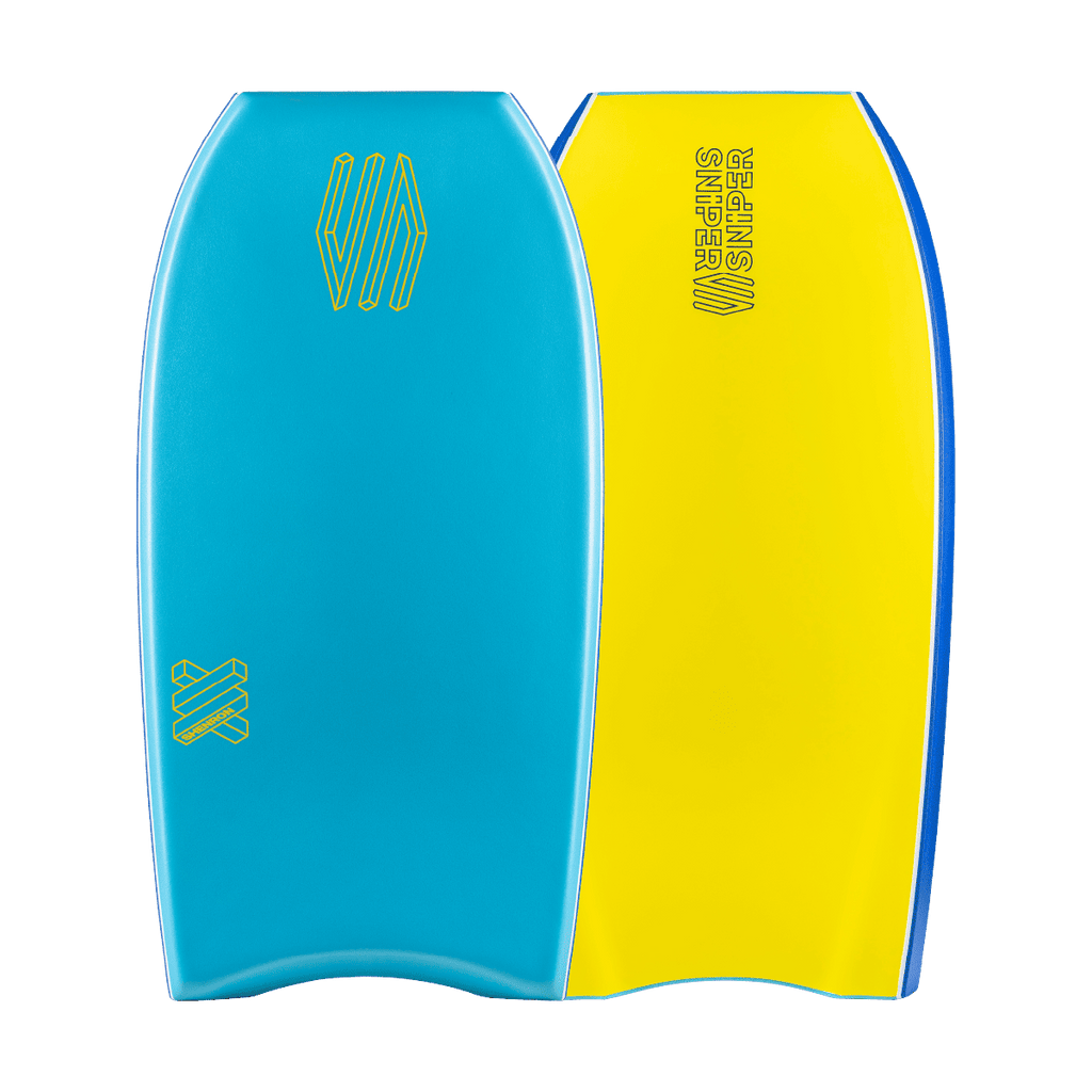 SHENRON PE FLEX Aqua Blau / Gelb - <tc>Improve Series</tc> <tc>Bodyboard</tc>