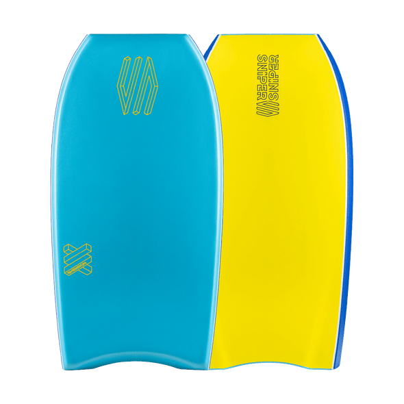 SHENRON PE FLEX Aqua Blau / Gelb - <tc>Improve Series</tc> <tc>Bodyboard</tc>