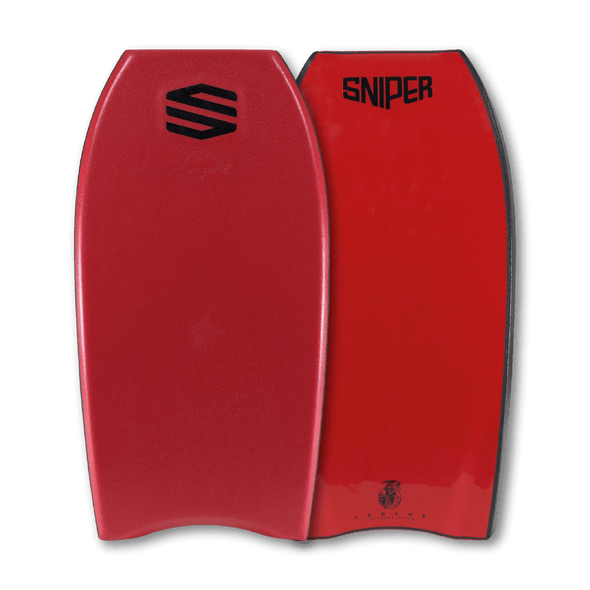 SNIPER BODYBOARDS LEGEND SIGNATURE ALL ROUND ELITE SERIES RED RED