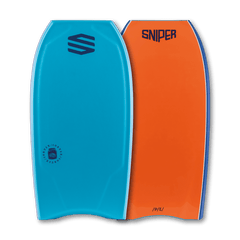 SNIPER BODYBOARDS CORTEX IMPROVE SERIES AQUA BLUE FLURO ORANGE