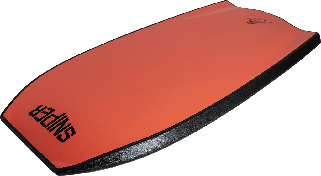 SNIPER BODYBOARDS SORCERY - COUNCIL ALL ROUND - ELITE SERIES BLACK FLURO RED
