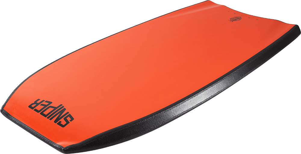 SNIPER BODYBOARDS PULSE - COUNCIL ALL ROUND - ELITE SERIES BLACK FLURO RED