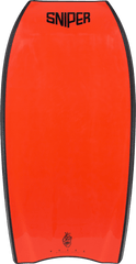 SNIPER BODYBOARDS PULSE - COUNCIL ALL ROUND - ELITE SERIES BLACK FLURO RED