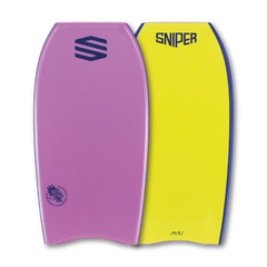 SNIPER BODYBOARDS SHENRON - ALL PURPOSE MODEL - IMPROVE SERIES  PINK FLURO YELLOW