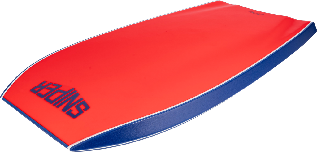 SNIPER BODYBOARDS SHENRON - ALL PURPOSE MODEL - IMPROVE SERIES DARK BLUE FLURO RED*