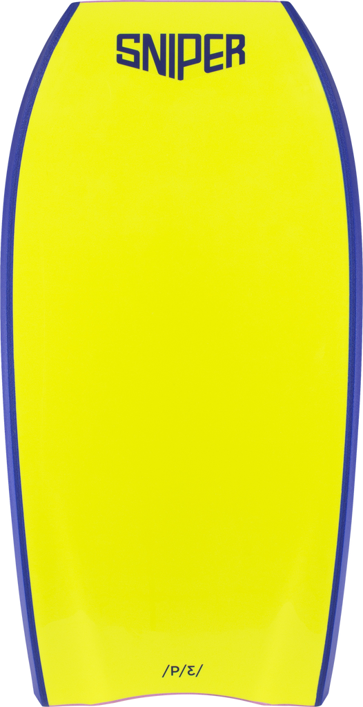 SNIPER BODYBOARDS SHENRON - ALL PURPOSE MODEL - IMPROVE SERIES PINK FLURO YELLOW