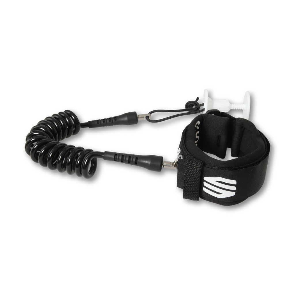 SNIPER BODYBOARDS DELUXE LEASH - BICEPS MODEL BLACK