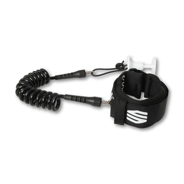 SNIPER BODYBOARDS DELUXE LEASH - BICEPS MODEL BLACK