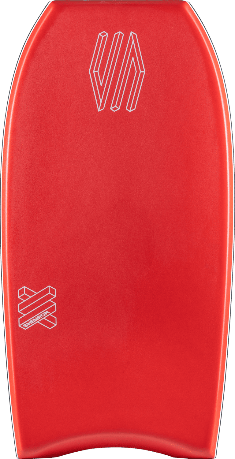Sniper Bodyboards SHENRON PE FLEX Red / Dark Grey - Improve Series Bodyboard