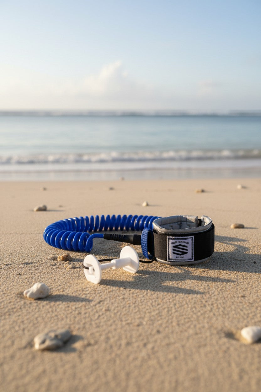 Leash Coiled Biceps Amaury Lavernhe  - Leash Bodyboard