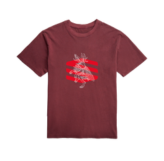 Tee-Shirt Iain Campbell SNIPER Red / Red