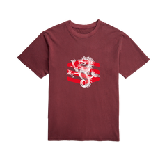 Tee-Shirt Amaury LAVERHNE SNIPER Red / Red