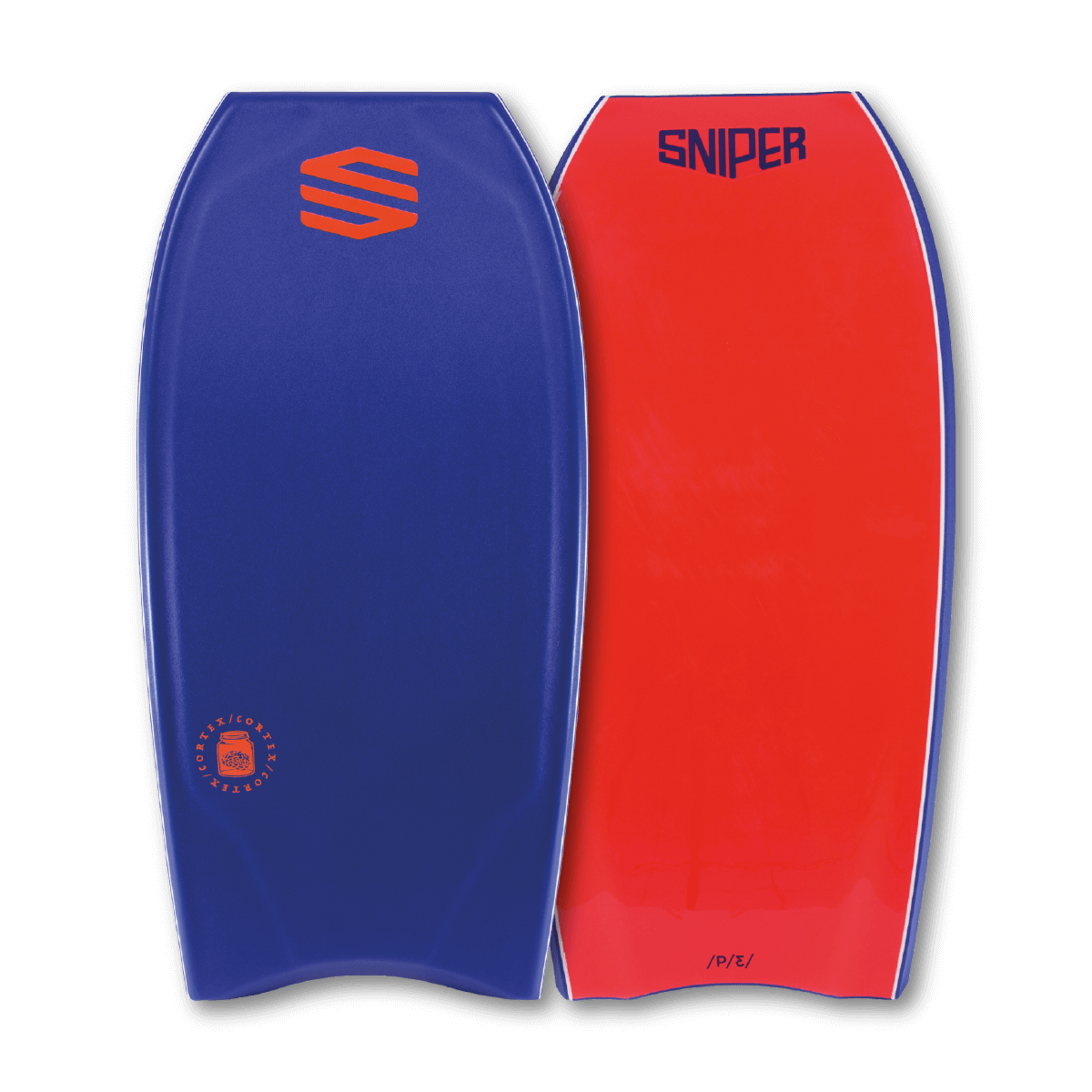 SNIPER BODYBOARDS CORTEX IMPROVE SERIES DARK BLUE FLURO RED