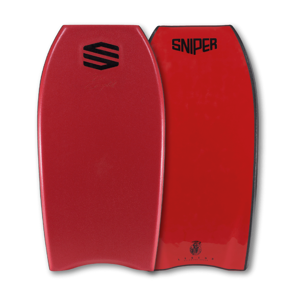 SNIPER BODYBOARDS LEGEND SIGNATURE ALL ROUND ELITE SERIES RED RED