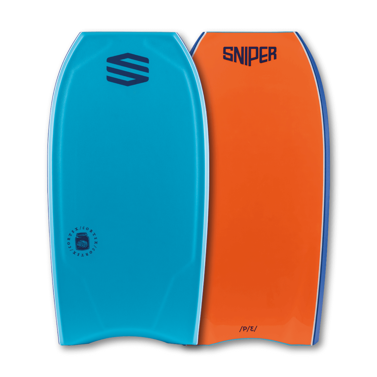 SNIPER BODYBOARDS CORTEX IMPROVE SERIES AQUA BLUE FLURO ORANGE