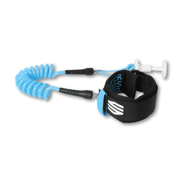 SNIPER BODYBOARDS DELUXE LEASH - WRIST MODEL BLUE