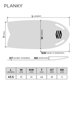 Planky - Bodyboard