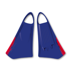 SNIPER BODYBOARDS SWIMFINS - OPTION ROYAL BLUE RED